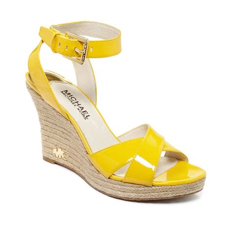 yellow michael kors shoes|Michael Kors yellow shoes women.